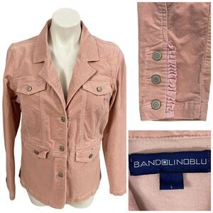 Bandolinoblu Blazer Womens Large Pink Jacket Office Corpcore Career Workwear